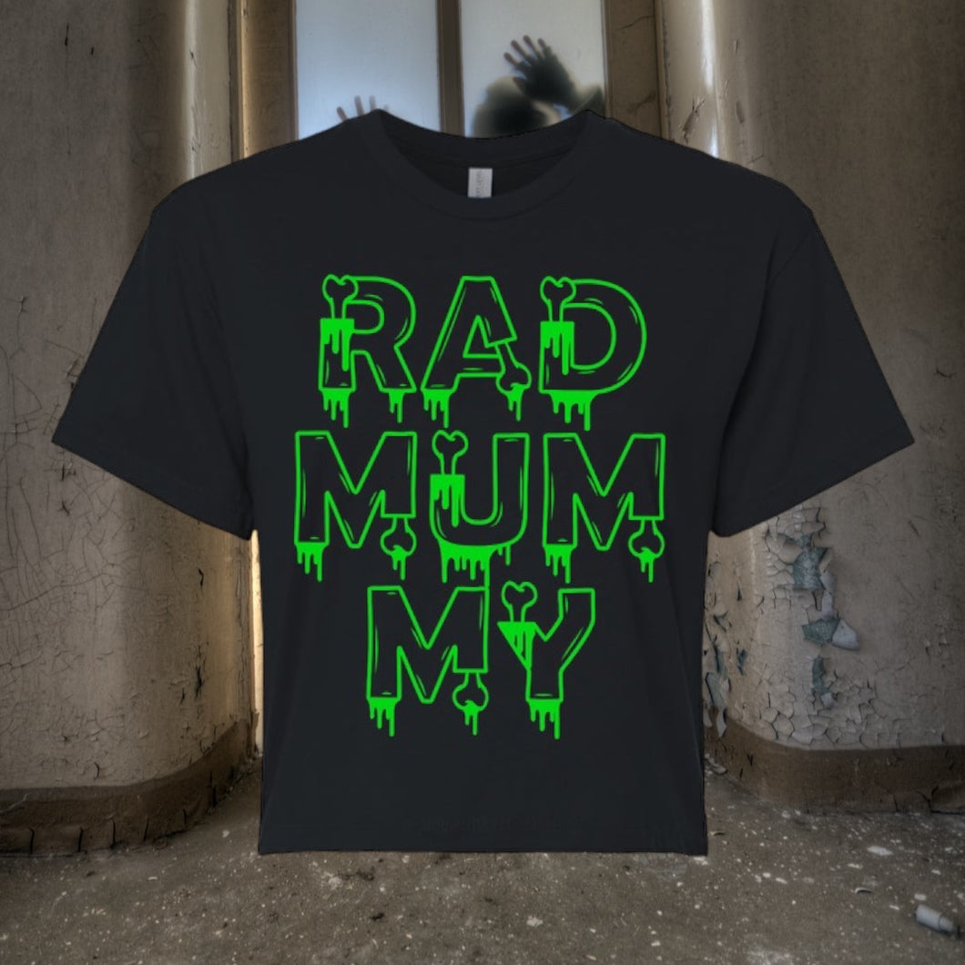 Rad Mummy Bones Tee/Crop Pre Sale
